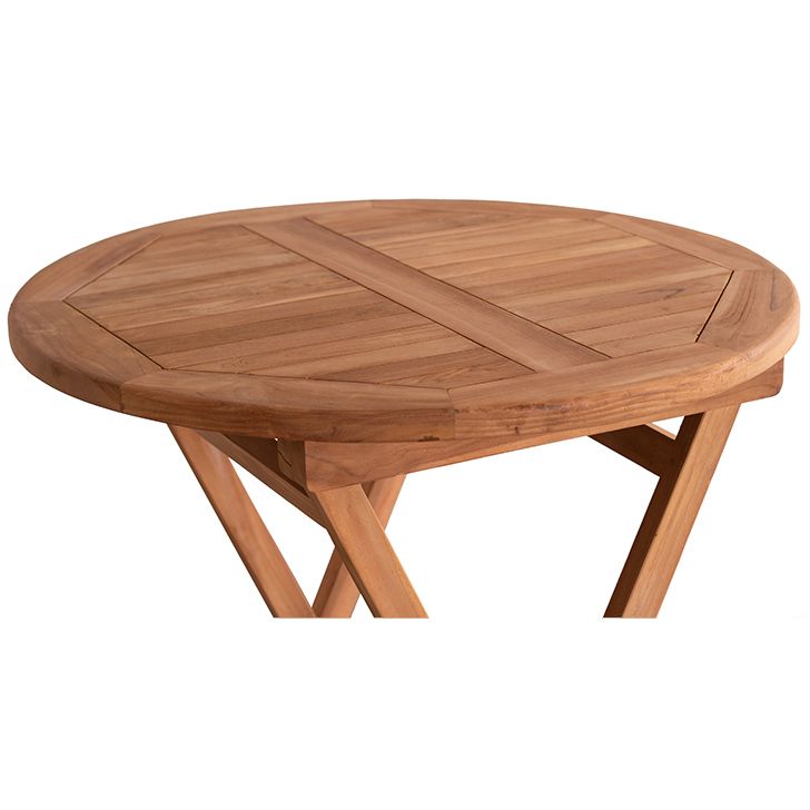 Table haute Woodie ø 80 cm